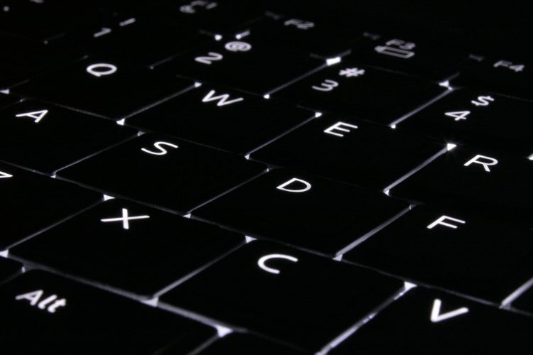 Laptops with light up keyboard